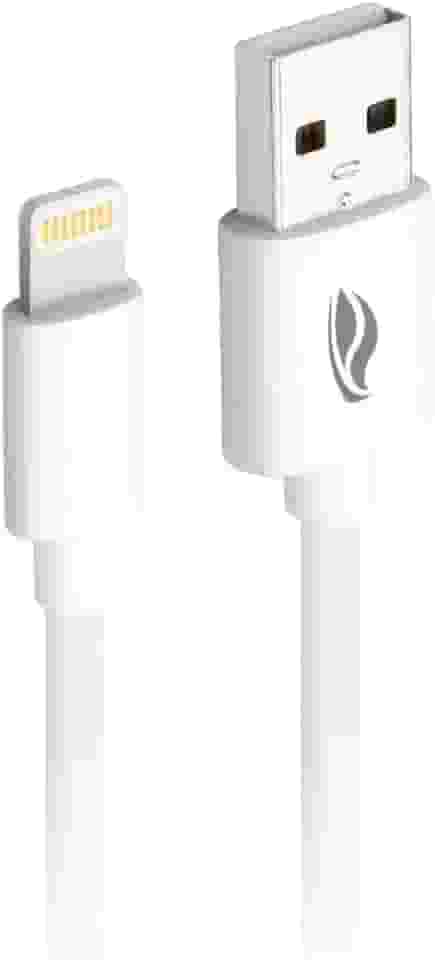 C3Tech Cabo USB para Smarthphone CB-L20WH Branco, 2Metros, Suporte a Carregamento e Transferência de Dados
