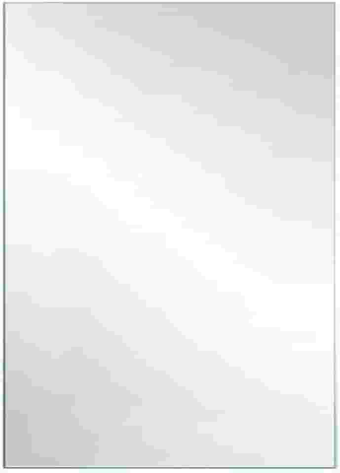 Espelho para Barbear 20x20cm com Fita Dupla Face Extra Forte Espelho Decorativo para Banheiro Box Lavabo e Quarto