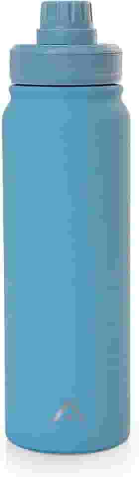 Garrafa Térmica 800ml Inox Academia Ysla Azul Alma Genius