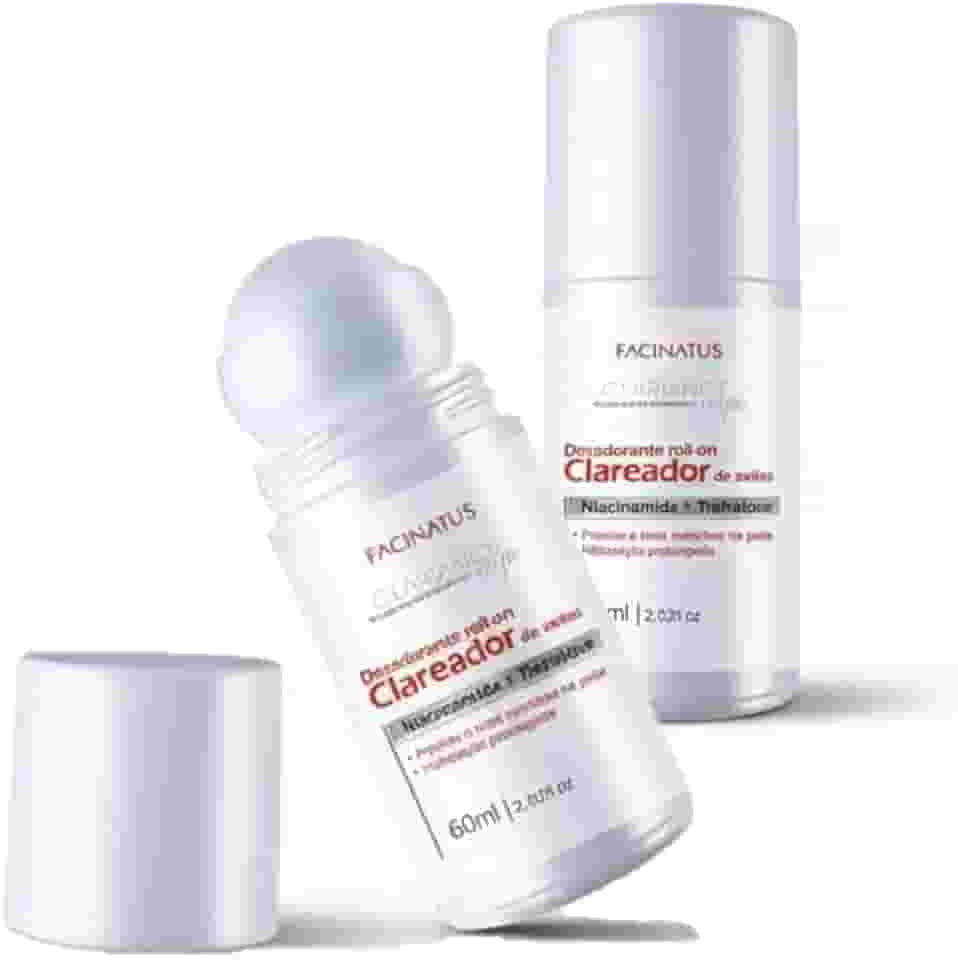 Kit 02 Desodorante Roll-on Clareador De Axilas Clariance