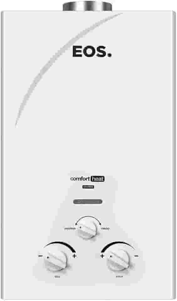 Aquecedor de Água a Gás Eos 7,5 Litros (gás Natural) Exaustão Natural Branco Eaq75gm-n