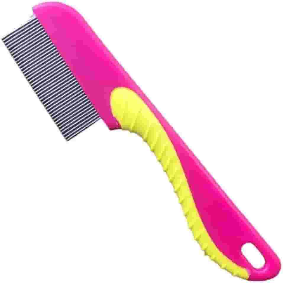 Kit Pente Fino Aço Inox com Cabo para Remoção de Piolhos