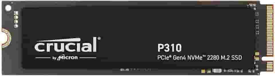 Crucial SSD P310 500GB 2280 PCIe Gen4 3D NAND NVMe M.2 – Até 6.600 MB/s – Mudança até a geração 4 – Unidade interna de estado sólido (PC) – CT500P310SSD801