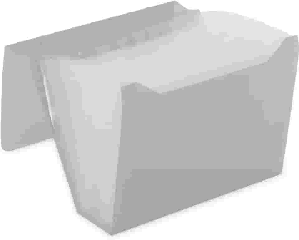 Pasta Sanfonada, Polibras, Plástica, New Line, Duplicata, 186x245mm, 12 Divisórias, Cristal (Tamanho Reduzido)