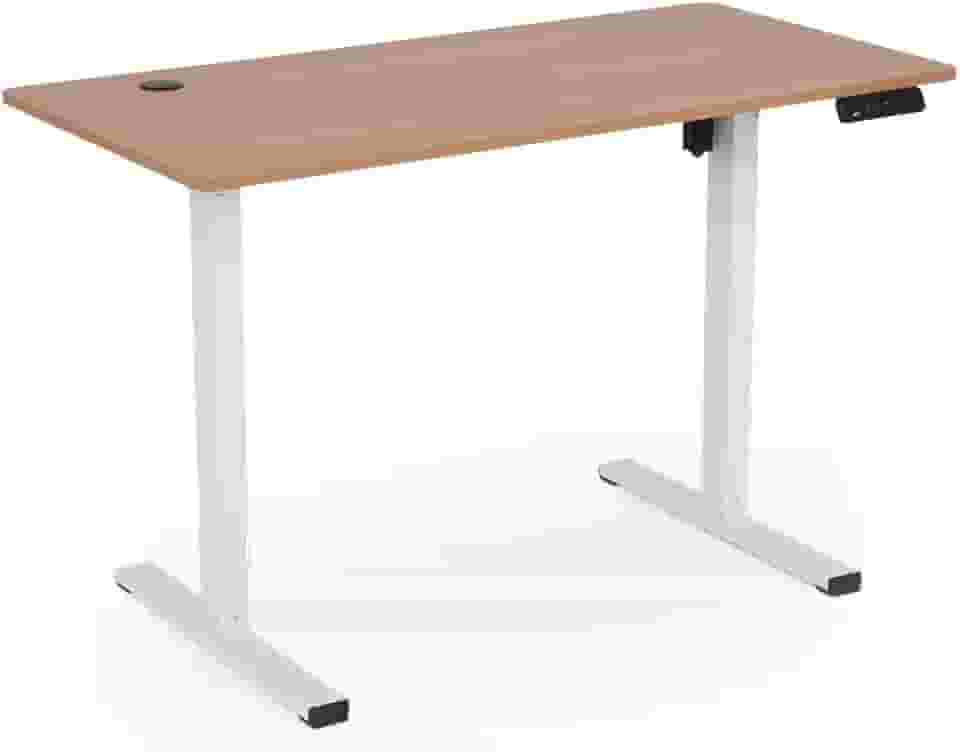 Mesa com Regulagem de Altura DT3 F10; Função memória; Sistema anticolisão; Apoio com coluna invertida; Elevação;(Oak)