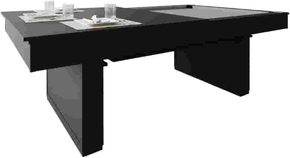 Mesa de Sinuca/bilhar com Tampo de Jantar - 2,00x1,10 - Verde