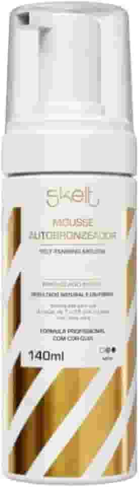Skelt Mousse Autobronzeador 140ml Bronzeado Duradouro