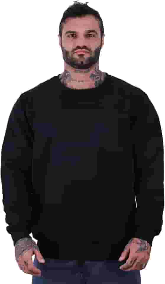 Blusa Moletom Basic MXD Conceito Sem Touca Academia Fitness Casual Lisa Sem Estampa