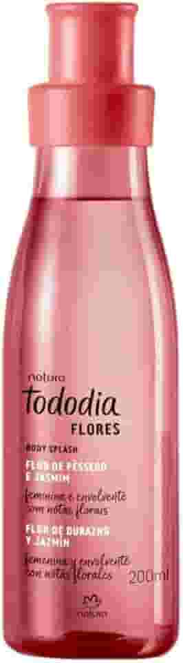 Body Splash TodoDia Flores Flor de Pêssego e Jasmin 200ml