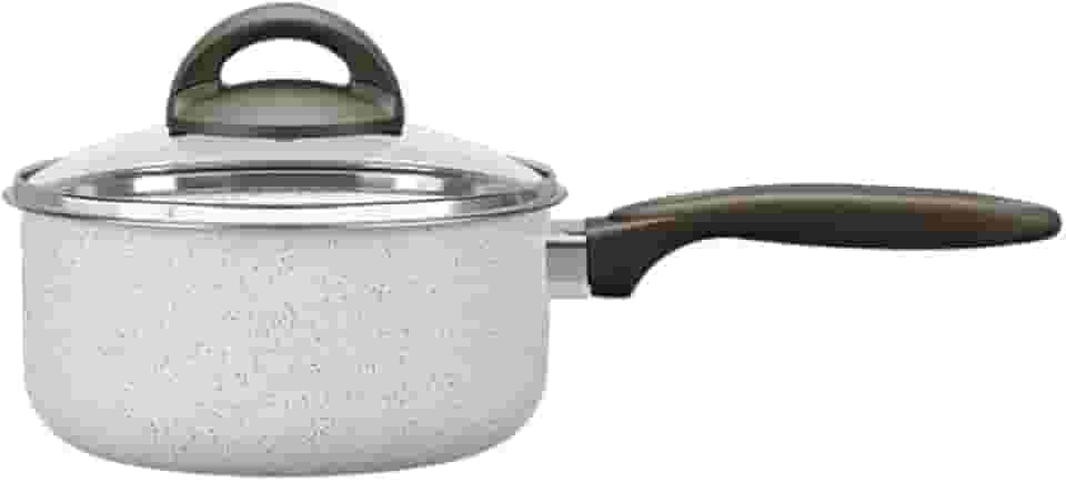 Brinox - Panela com Tampa 16X8Cm 1,3L Ceramic Life Suprema - Vanilla