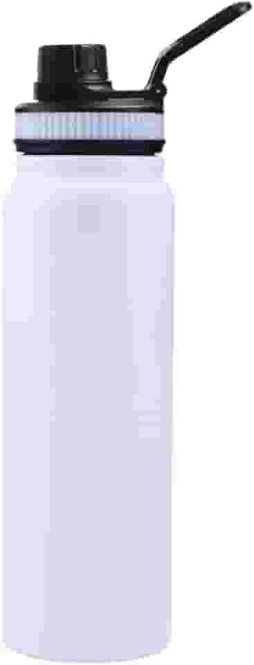 Garrafa De Água Térmica Garrafinha Em Aço Inox Antivazamento Com Infusor 750ml Garrafa Térmica Inox (Branco)