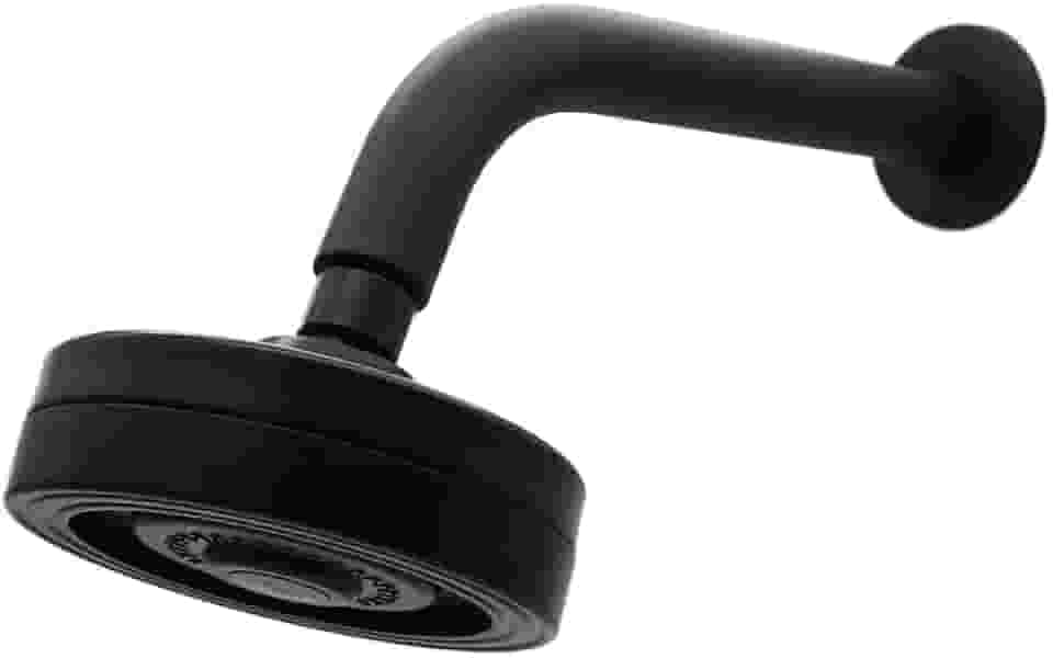 Chuveiro Ducha Articulável Gás E Solar Auto Limpante Preto