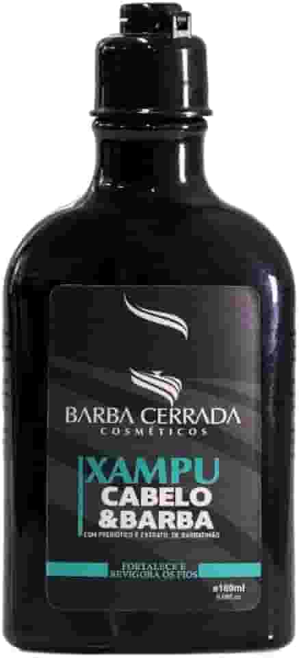 Shampoo para barba e cabelo 2 em 1 180ml Barba Cerrada
