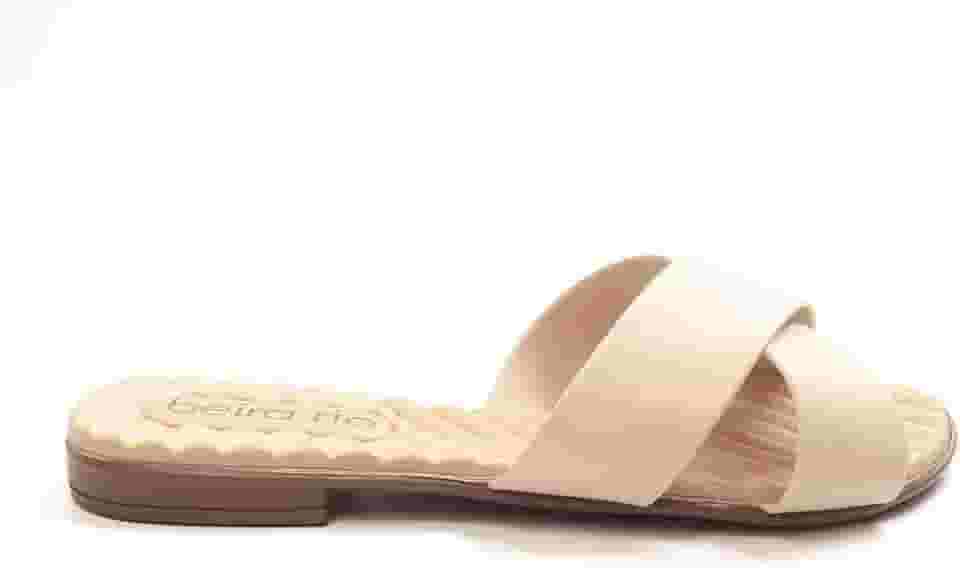 Rasteira Flat Tira Cruzada Feminina Beira Rio