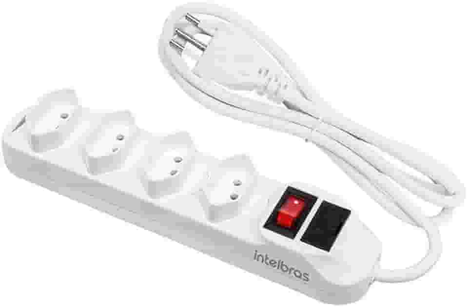 Filtro de Linha com 4 tomadas EPE 1004 Branco Intelbras