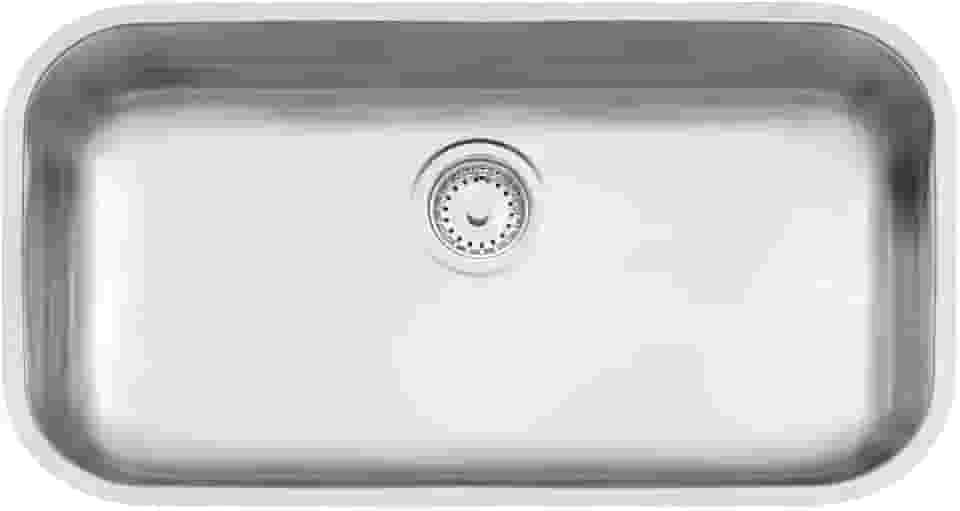 Cuba de embutir Tramontina Lavínia 56 BL em aço inox escovado 56x34 cm