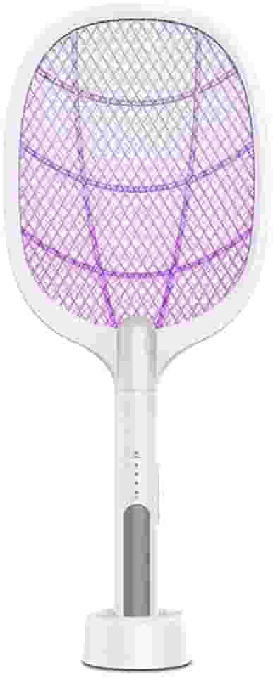 Raquete Elétrica Recarregável Bivolt Mata Pernilongos Moscas CM21