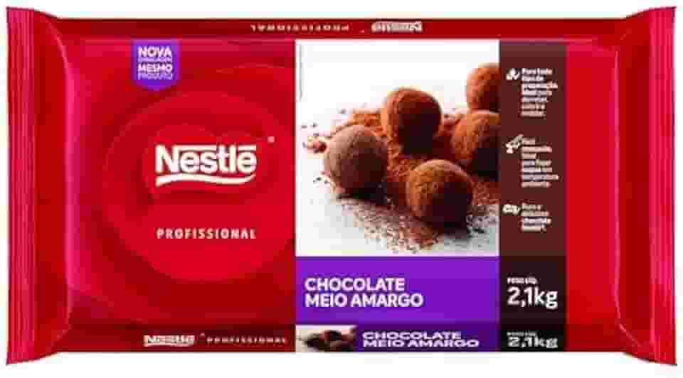Barra de Chocolate Meio Amargo NESTLɮ 2,1kg
