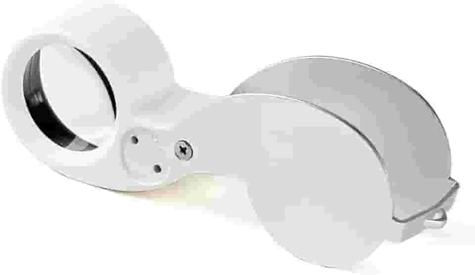 Lupa De Bolso Com Luz Led Para Joalheiro Zoom De 40x Tomóvi