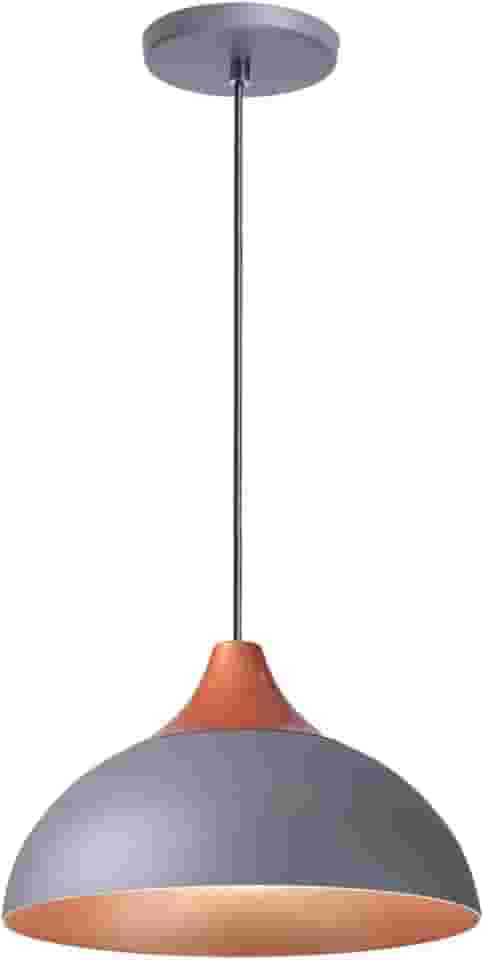 Pendente Lustre Luminária Panama Cinza