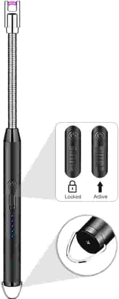 Isqueiro Acendedor Elétrico USB Recarregvel Cozinha Fogão Gas ( cores sortidas )