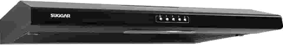 SUGGAR DEPURADOR SLIM 80CM 3 VEL. PRETO 220V C/MANTA DI802PT