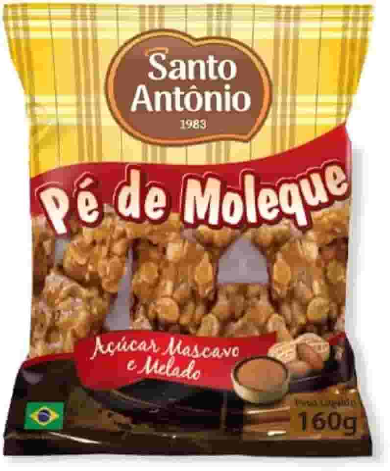 SANTO ANTONIO ALIMENTOS PE DE MOLEQUE C/ACUCAR MASCAVO PCT 300G