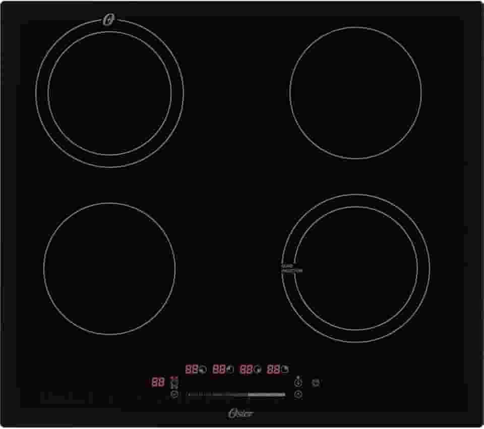 Cooktop por Indução Oster, Touch Screen, 4 Bocas, 220V, OTOP402