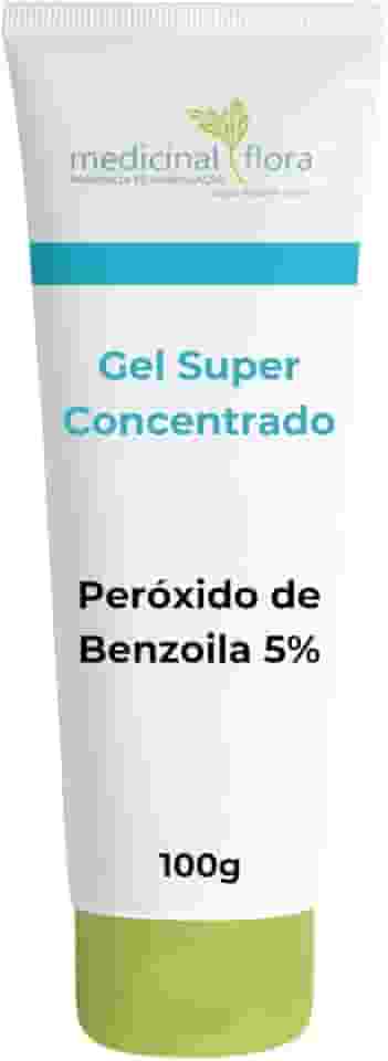 Gel Peróxido de Benzoíla 5% Cravos Espinhas Acnes - 100g