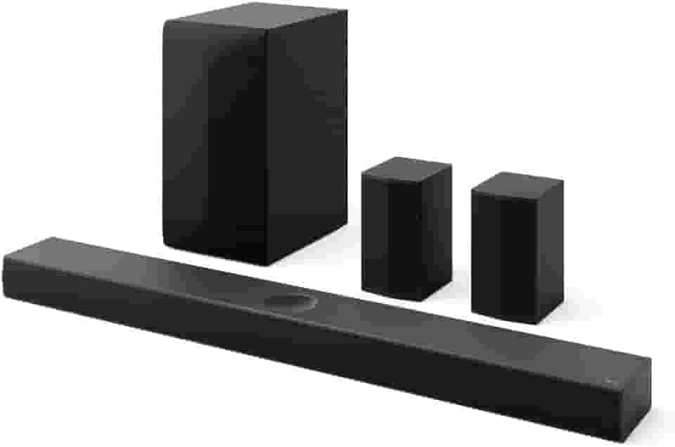 Home Theater Soundbar LG Dolby Atmos, 500W RMS, 5.1.1 Canais, DTS X, Caixas Traseiras, AI Sound Pro, WOW Sinergy, Bluetooth 5.1, HDMI - S70TR
