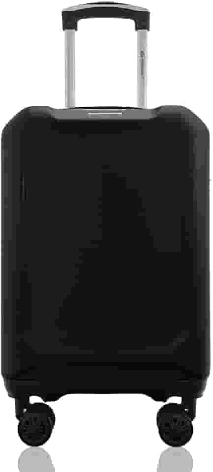 Mala de Viagem Bordo 10kg ABS Rígida Rodas 360º Duplas Cadeado Segredo Gladiador A6MB Preto
