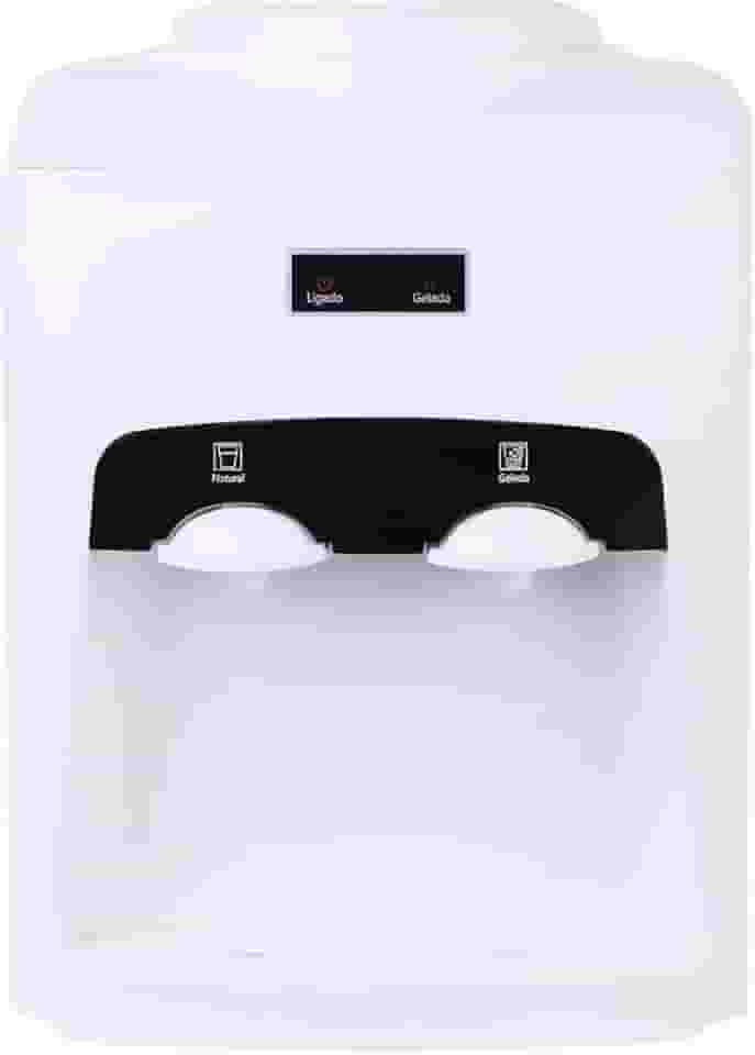 Bebedouro De Água Gelada Elétrico Eletronico 10l E 20l Bivolt Branco | 127/220V para galão