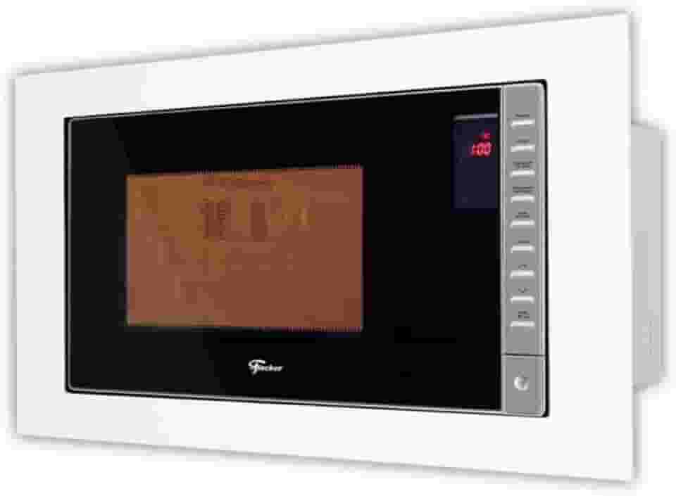 FISCHER FORNO MICRO-ONDAS EMBUTIR 25L FIT LINE MOLDURA BRANCA 220V 34910-98442