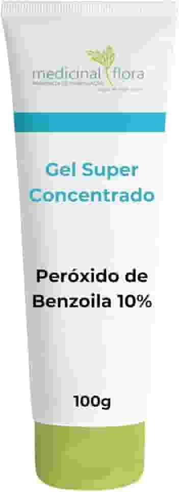 Gel Peróxido de Benzoíla 10% Cravos Espinhas Acnes - 100g