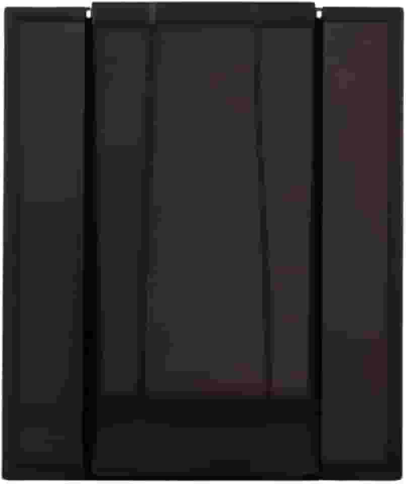 Acabamento para Válvula de Descarga Hydra/Docol Luxo em Metal Compatível com Deca, Hydra e Docol, Preto fosco Tampa Metálica