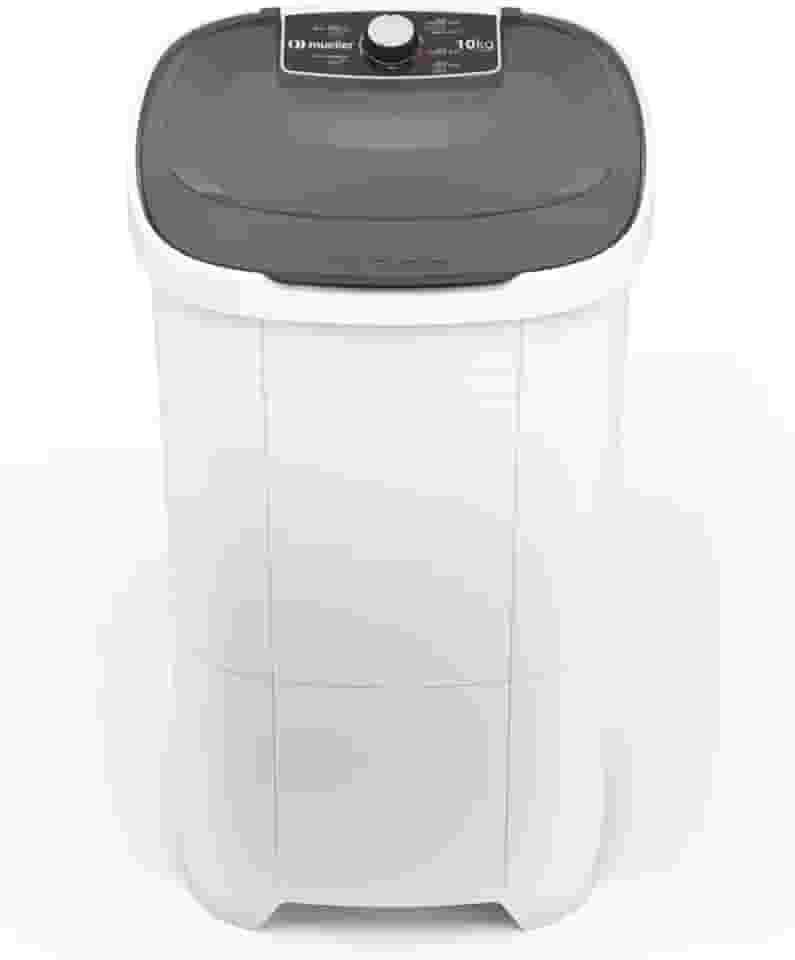 Mueller Máquina de Lavar Roupa Semiautomática Tanquinho 10 kg Branco 220V MLT10
