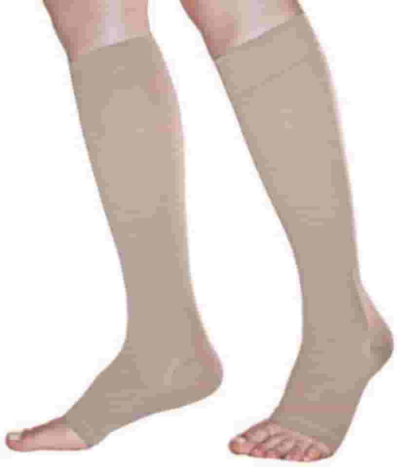 Sigvaris Meia 3/4 Panturrilha 972 Basic 20-30 Mm Bege Grande M2