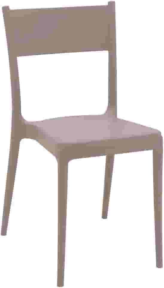 Cadeira Tramontina Diana em Polipropileno e Fibra de Vidro Camurça ECO