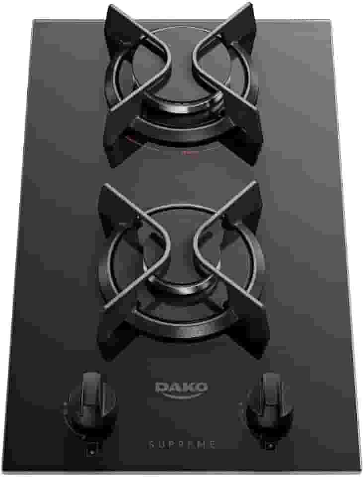 Cooktop 2 Bocas com Mesa de Vidro Dako Supreme Bivolt