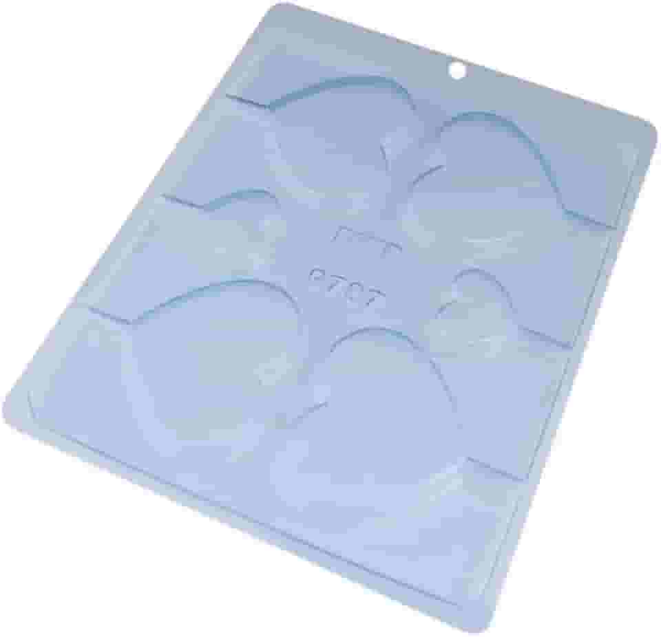 Kit com 10 Formas Simples Tradicionais Pirulito Coração 1 Modelo BWB