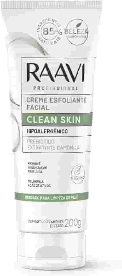 Creme Esfoliante Facial Clean Skin Raavi 200g