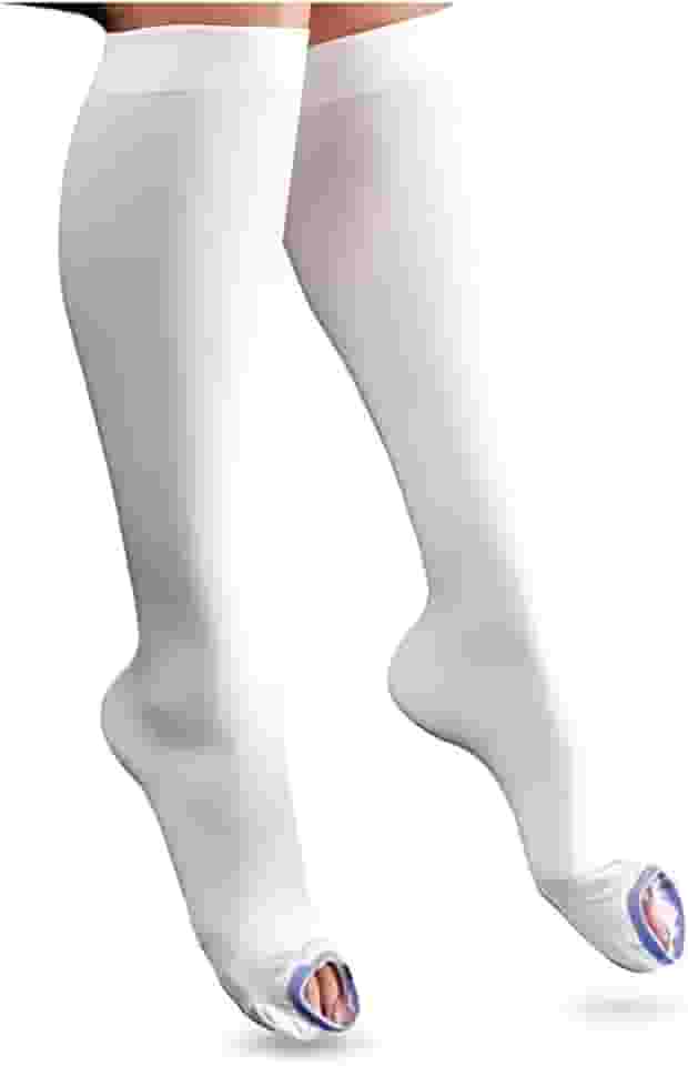 Meia de compressão antitrombo 18mmHg 3/4 venosan Tamanho:M