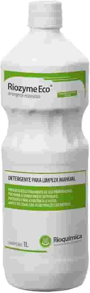 Detergente Enzimático Riozyme Eco, 1 Litro, Líquido p/Limpeza de Instrumentos Médicos e Odontológicos