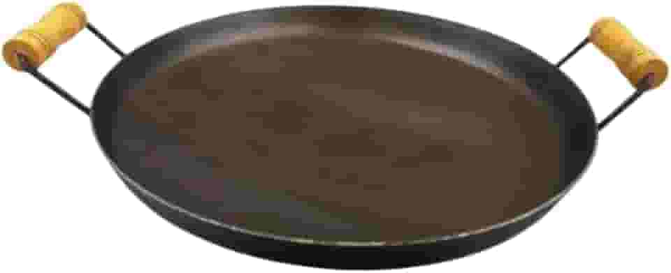 Disco De Arado Chapa 40cm Borda Alta Grande Aço Reforçado