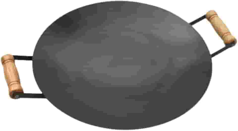 Disco de Arado Tacho Chapa de Aço 35 cm Panela Multiuso Cozimento Para Churrasco