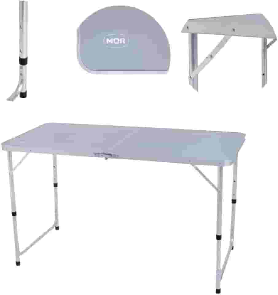 Mesa Dupla Mor Dobravel Compacta e Resistente Grande Para Camping e Festas