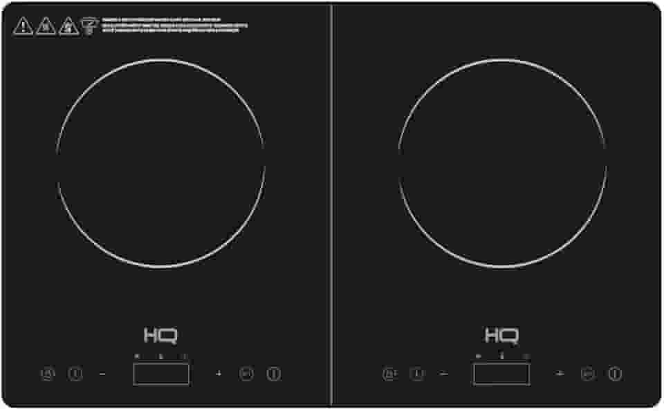 Cooktop de Indução HQ 2 Bocas Portátil 2000W Preto HQ-IDS3502 127V