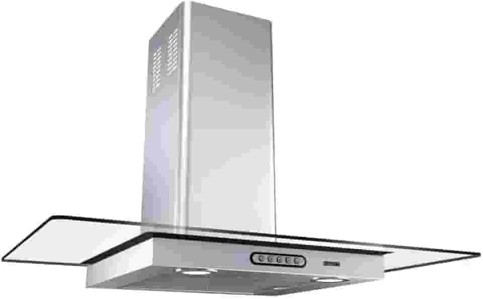 COIFA DE PAREDE Fogatti VIDRO RETO DUTO SLIM 80CM 220V INOX