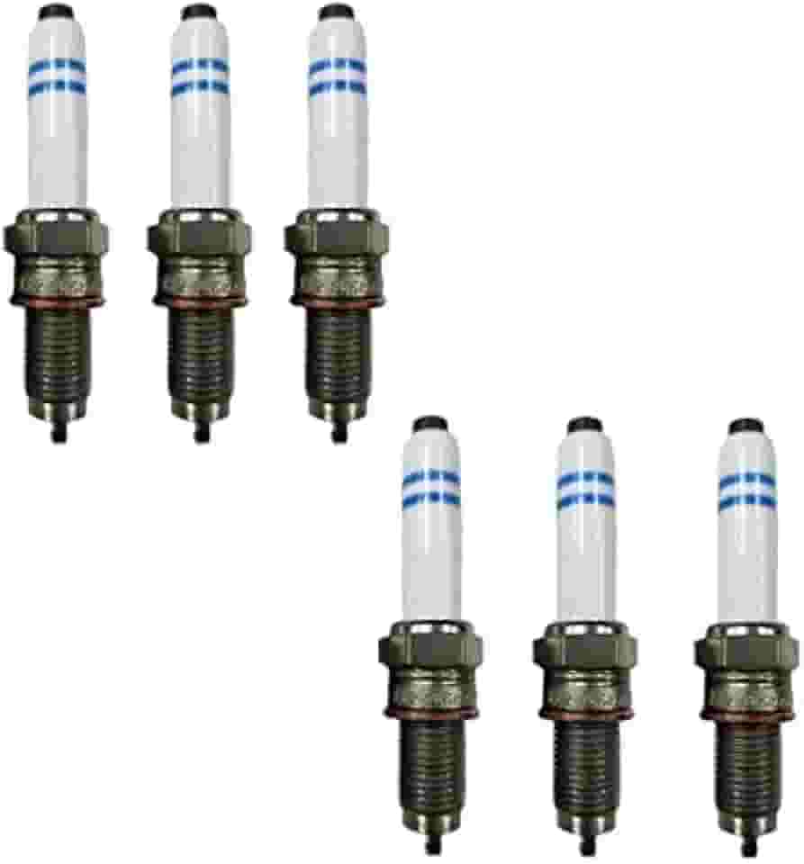 Velas de ignição para Volkswagen, compatíveis com Fusca, Golf, Polo e Santana (4/6 unidades) - Velas de ignição de platina