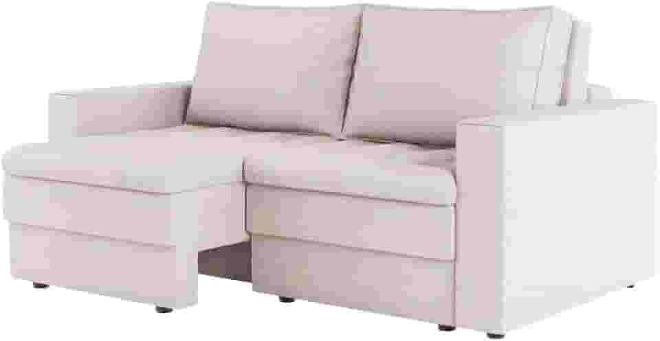 Sofá 3 Lugares Retrátil Berna Linho Cru 180 cm